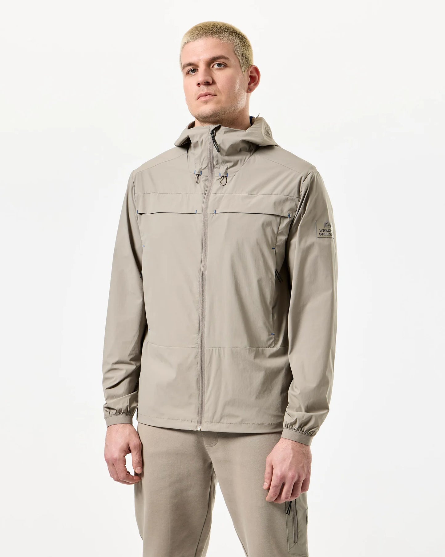 Weekend Offender Guadalajara Windbreaker Jacket Bark