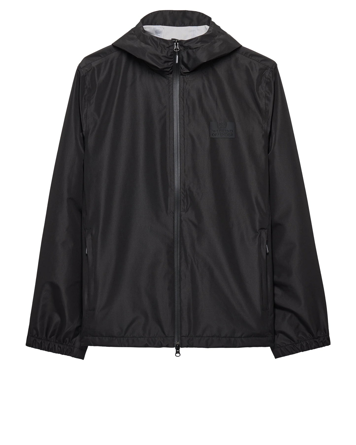 Weekend Offender Football + Festivals Waterproof Jacket Black