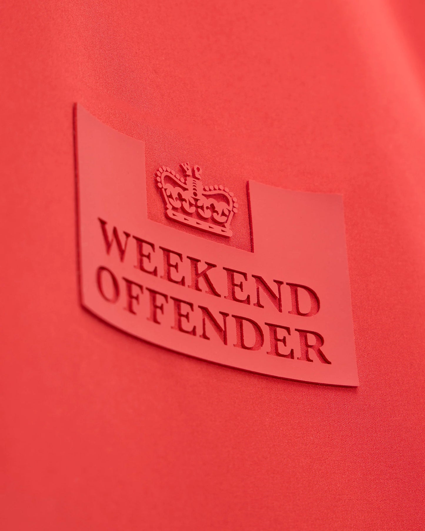 Weekend Offender Football + Festivals Waterproof Jacket Watermelon