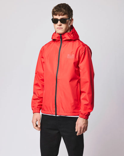 Weekend Offender Football + Festivals Waterproof Jacket Watermelon