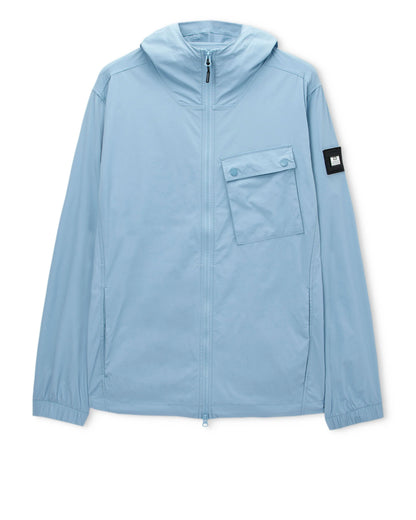 Weekend Offender Temara Technical Windbreaker Jacket Blue Tourmaline