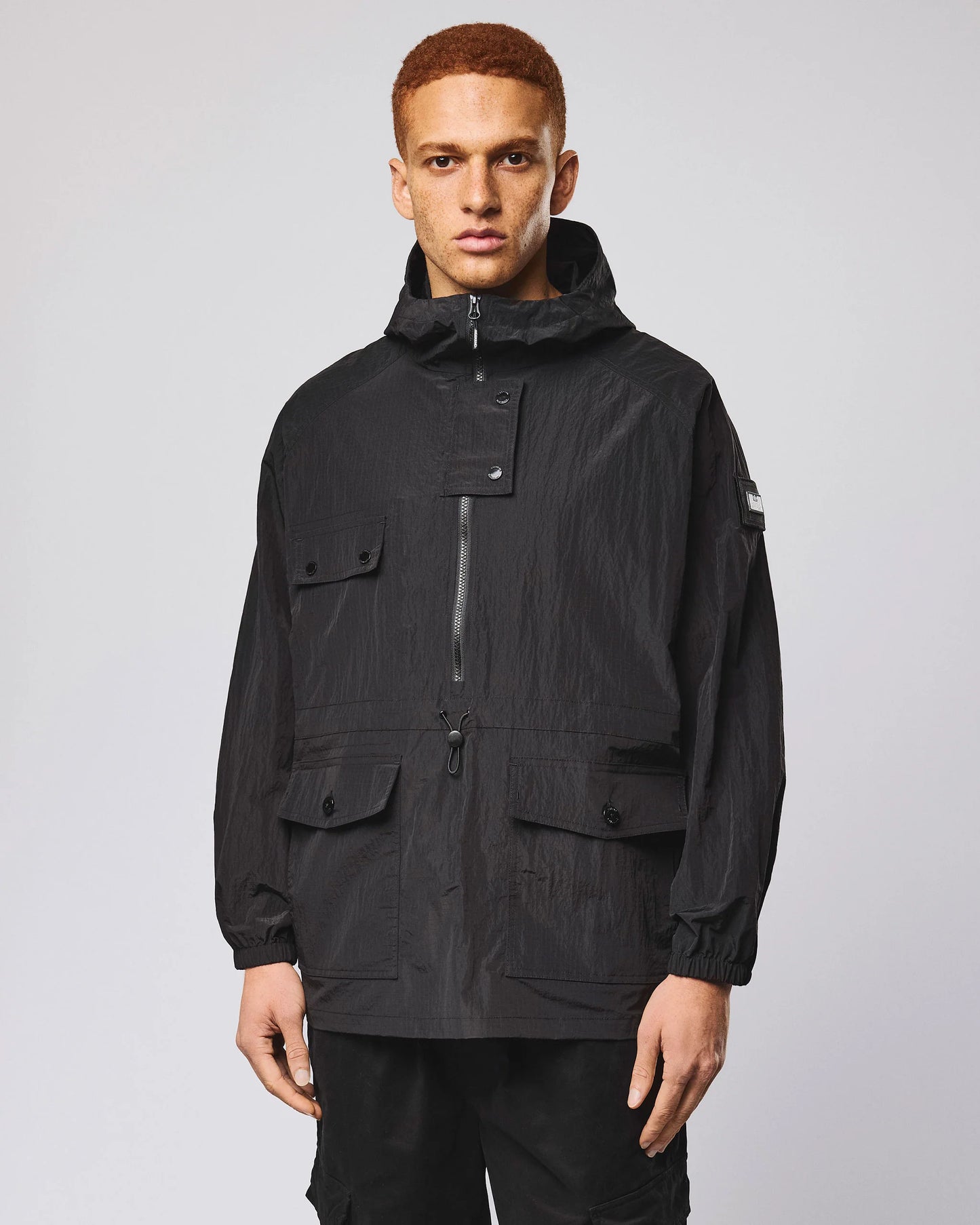 Weekend Offender Zeralda Overhead Jacket Black