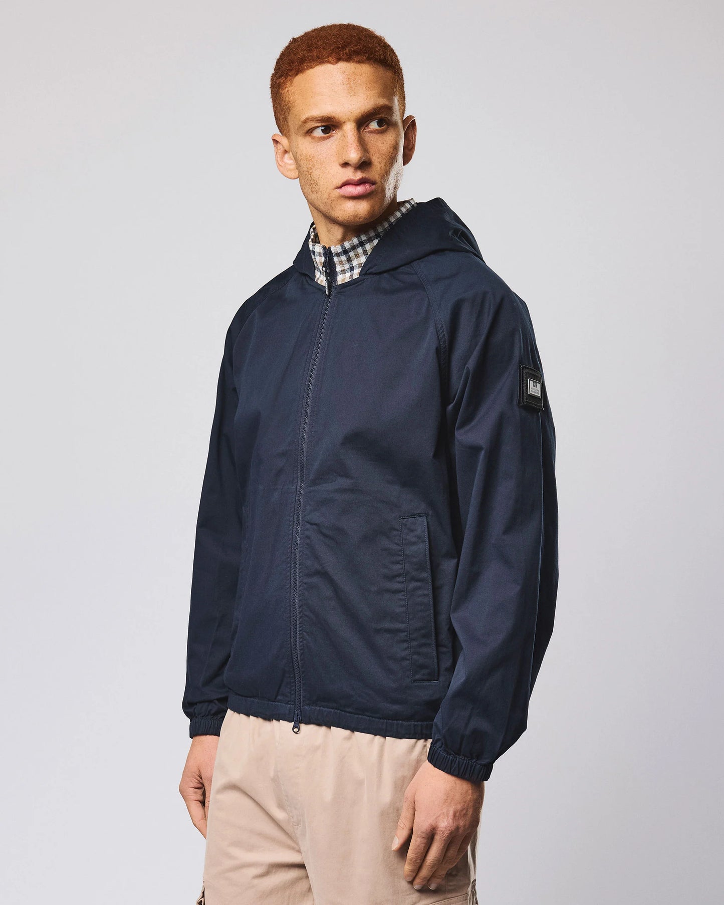 Weekend Offender Zagora Windbreaker Jacket Navy