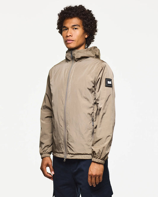 Weekend Offender Technician Fleece Lined Jacket Tobacco Brown