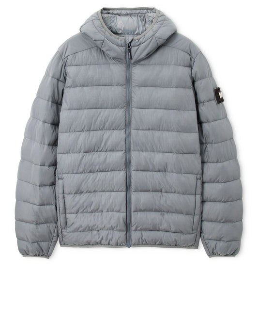 Weekend Offender La Guardia Puffer Jacket Porpoise Grey