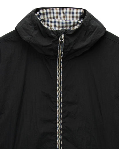 Weekend Offender Plus Size Campania Windbreaker Jacket Black