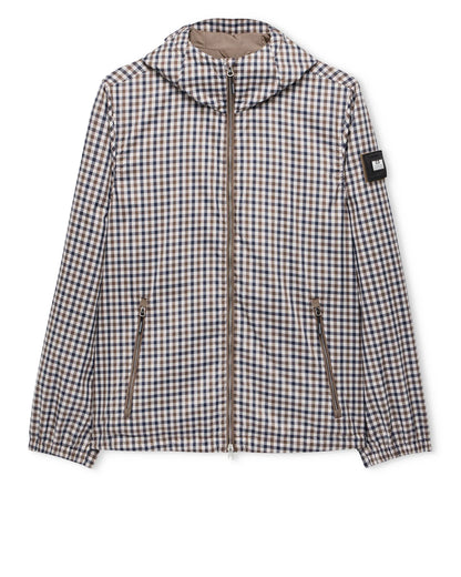 Weekend Offender Campania Check Windbreaker Jacket Mid House Check