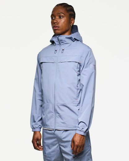 Weekend Offender Guadalajara Windbreaker Jacket Blue Shadow