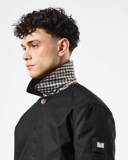 Weekend Offender Whitehouse Mac Jacket Black/House Check