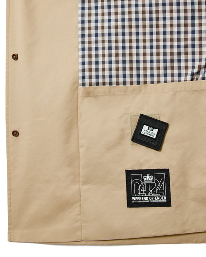 Weekend Offender Plus Size Whitehouse Mac Jacket Stone