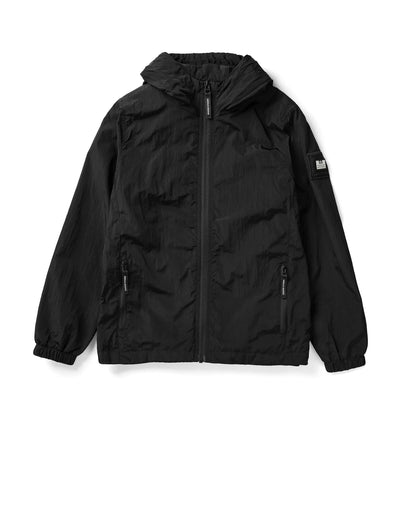 Weekend Offender Kids Technician Mesh Lined Jacket Black