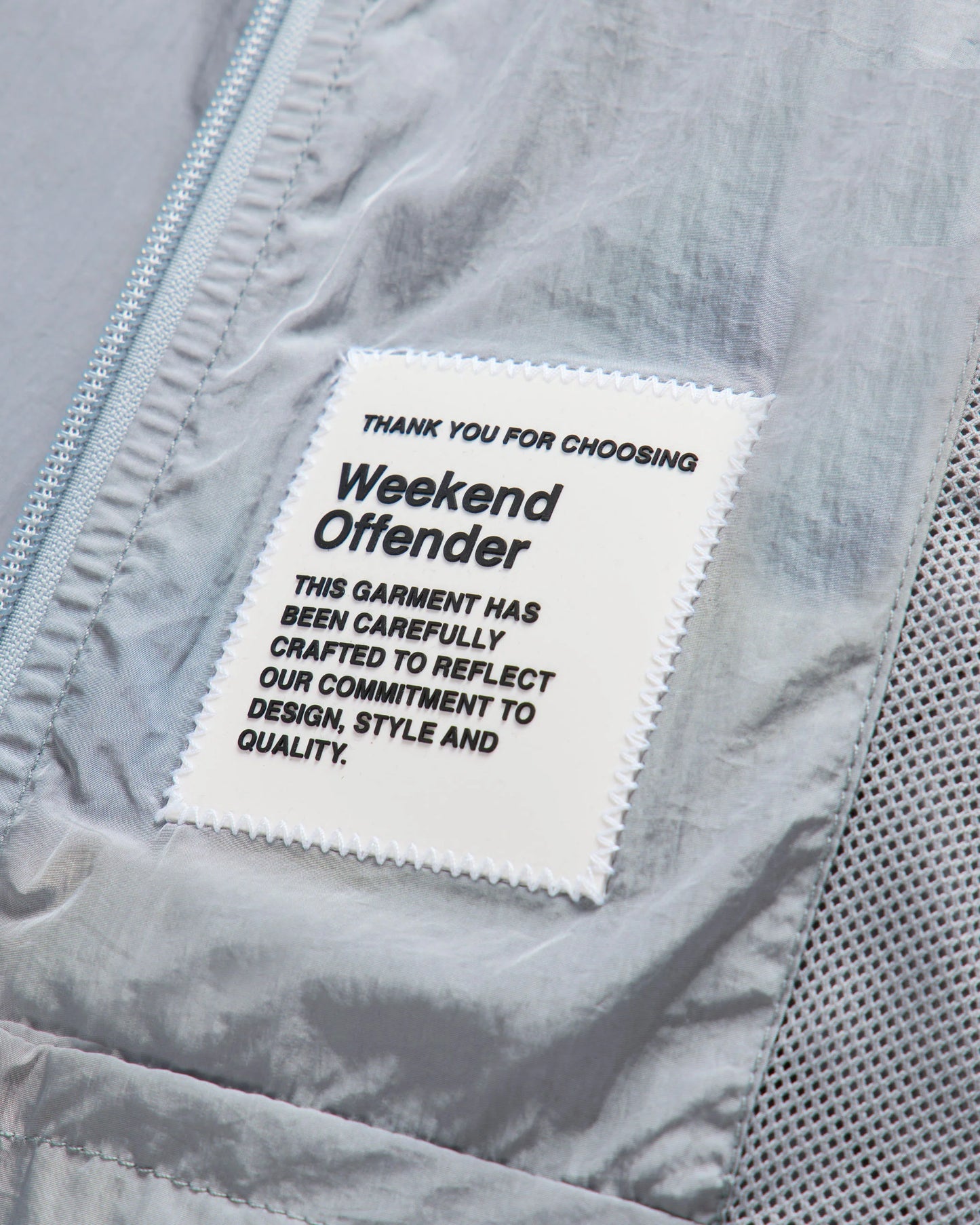 Weekend Offender Kids Technician Mesh Lined Jacket Smokey