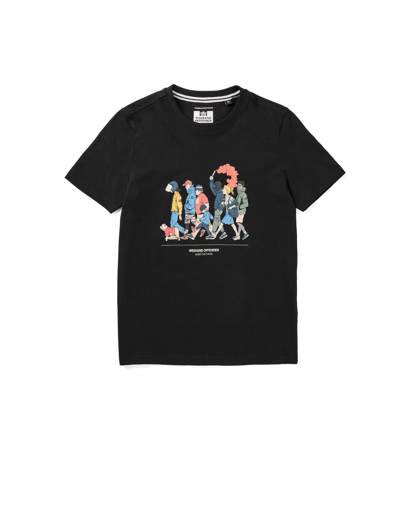 Weekend Offender Kids Everyone Graphic T-Shirt Black