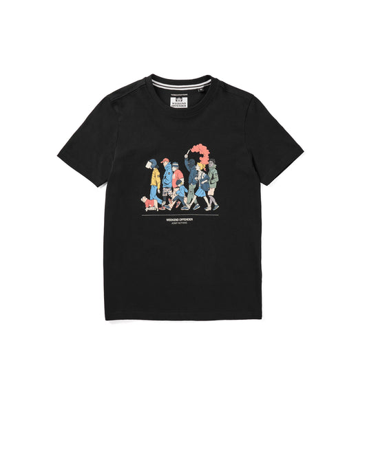 Weekend Offender Kids Everyone Graphic T-Shirt Black