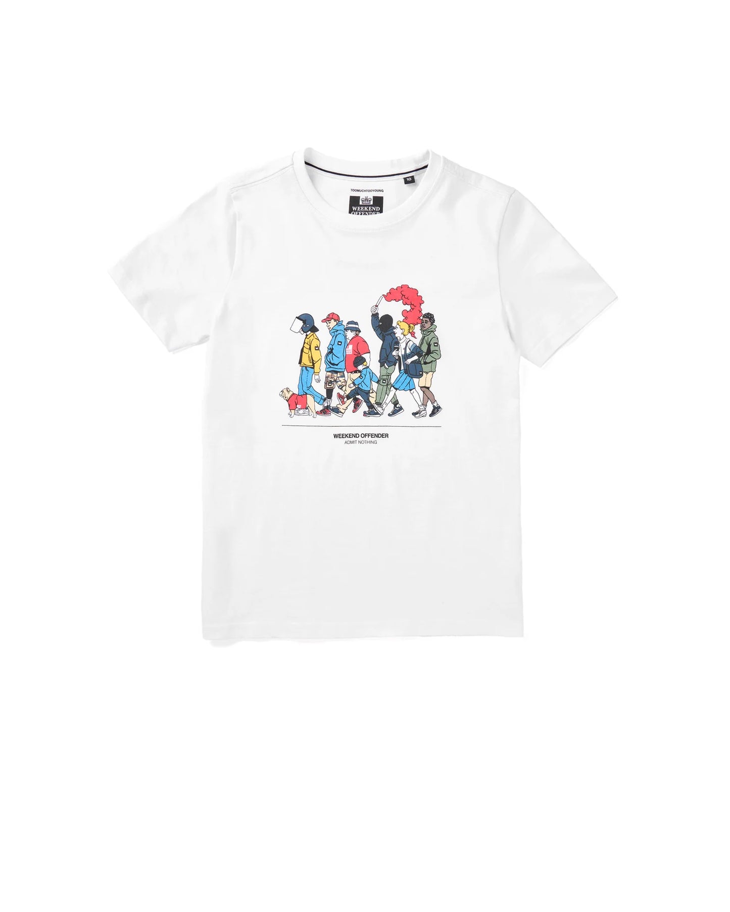 Weekend Offender Kids Everyone Graphic T-Shirt White