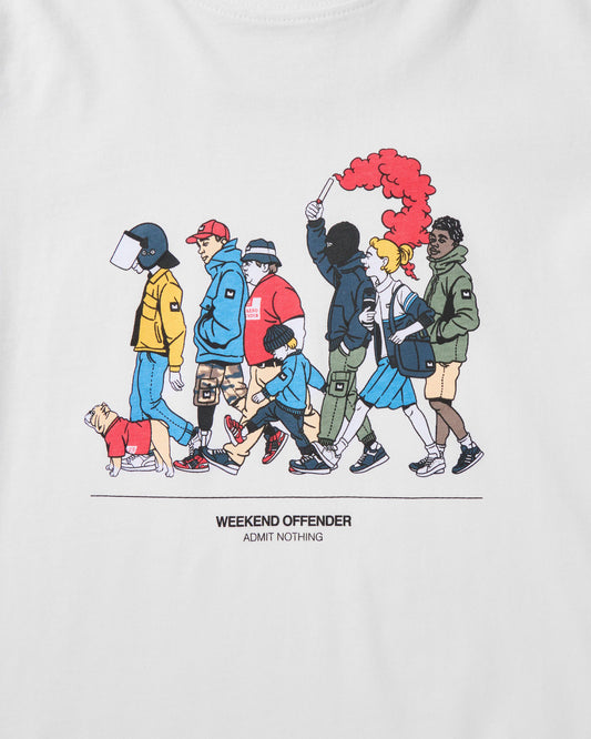 Weekend Offender Kids Everyone Graphic T-Shirt White