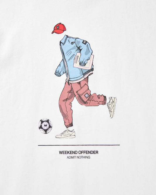 Weekend Offender Kids Biskra Graphic T-Shirt White