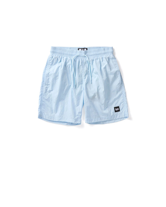 Weekend Offender Kids Stacks Swim Shorts Sky