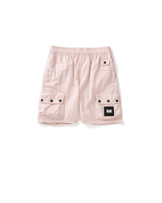 Weekend Offender Kids Zemmouri Cargo Shorts Soft Pink