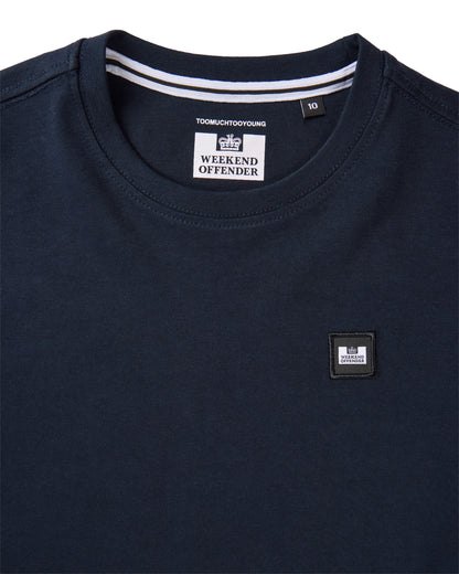 Weekend Offender Kids Brooklands T-Shirt Navy