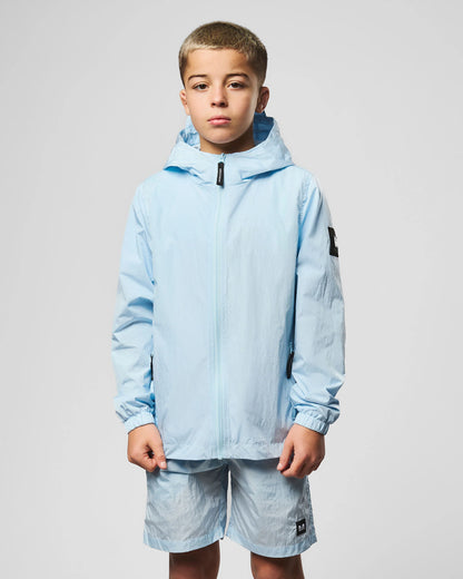 Weekend Offender Kids Technician Mesh Lined Jacket Sky
