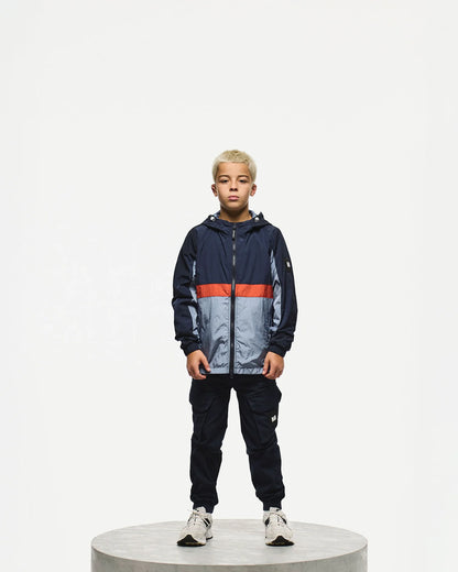 Weekend Offender Infant Parissa Windbreaker Jacket Navy/Blue Shadow