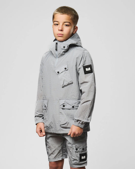 Weekend Offender Kids Grohl Over-Top Jacket Smokey