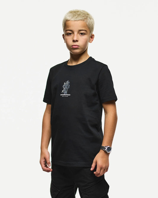 Weekend Offender Infant Reggie Graphic T-Shirt Black