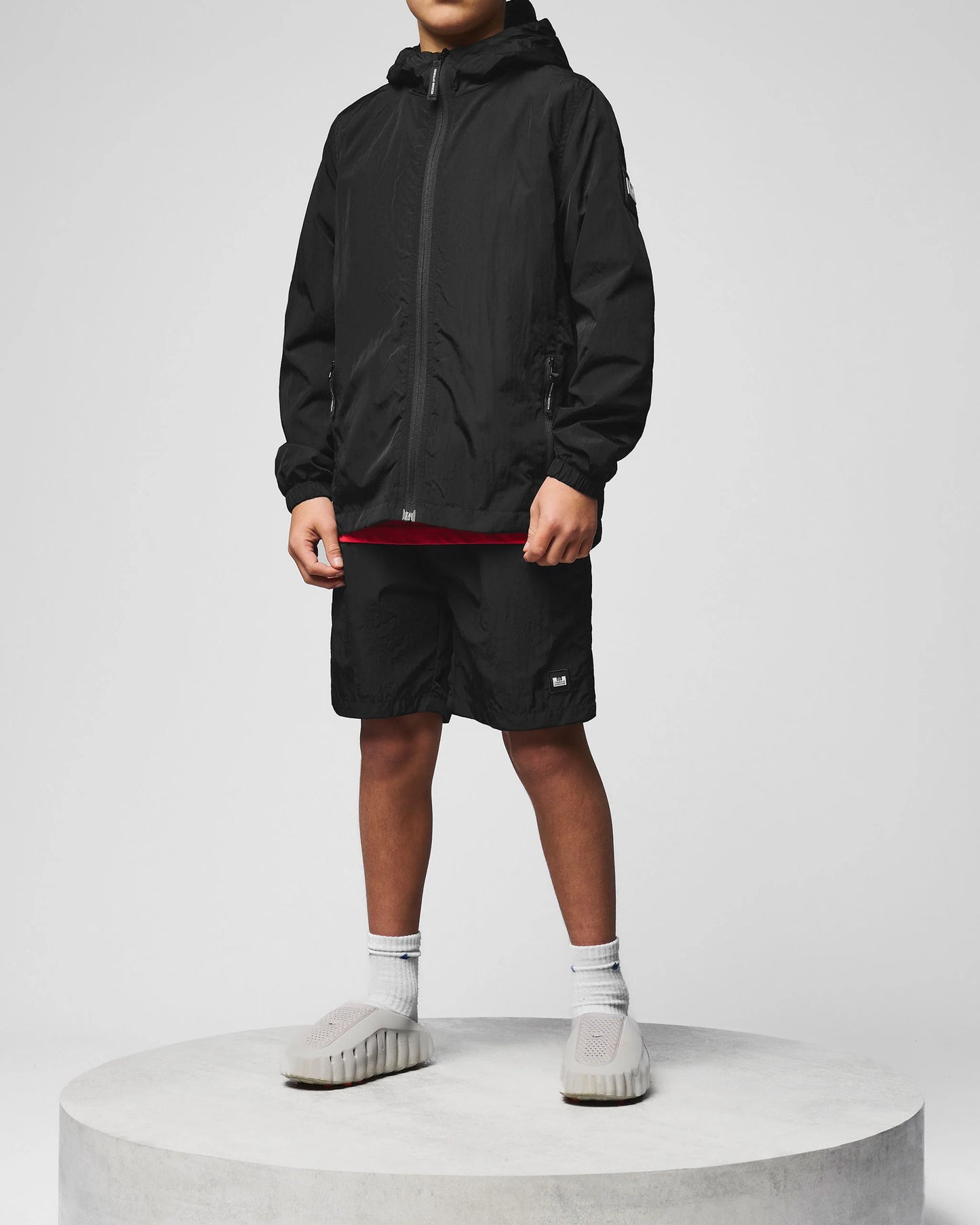 Weekend Offender Kids Stacks Swim Shorts Black