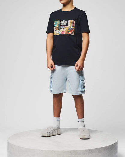 Weekend Offender Kids Nor'easter Jogger Shorts Sky