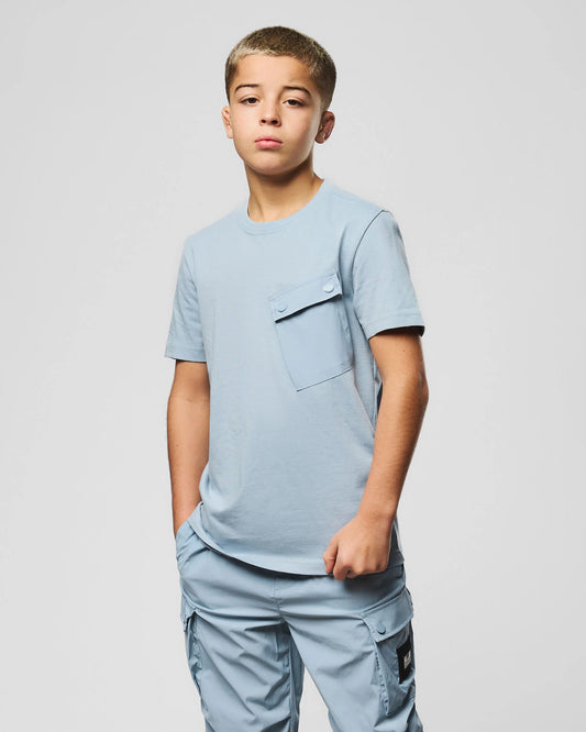 Weekend Offender Kids Adrar T-Shirt Blue Tourmaline