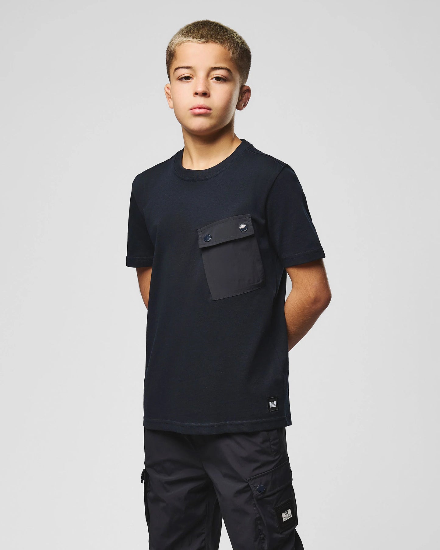 Weekend Offender Kids Adrar T-Shirt Navy