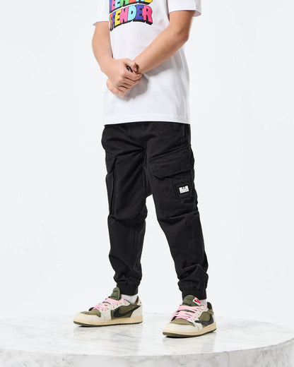 Weekend Offender Infant Pianemo Cargo Pant Black