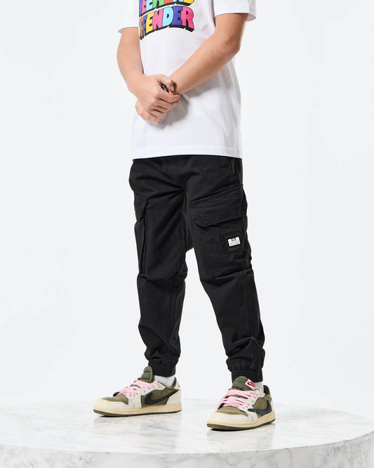 Weekend Offender Infant Pianemo Cargo Pant Black