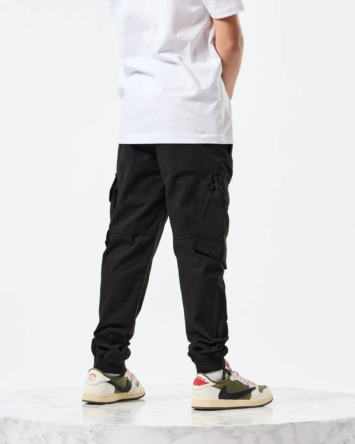 Weekend Offender Infant Pianemo Cargo Pant Black