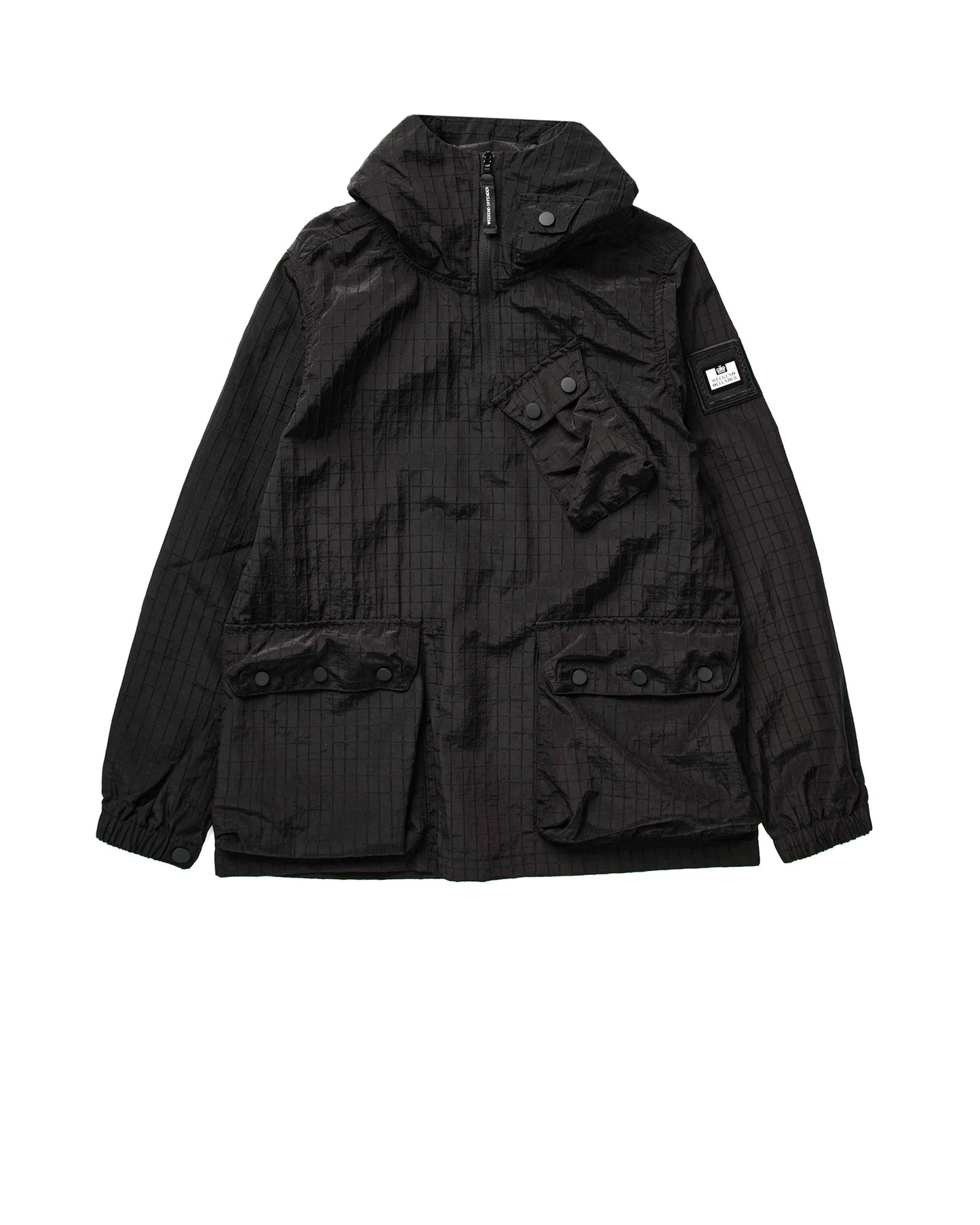 Weekend Offender Kids Grohl Over-Top Jacket Black