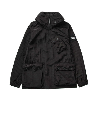 Weekend Offender Kids Grohl Over-Top Jacket Black