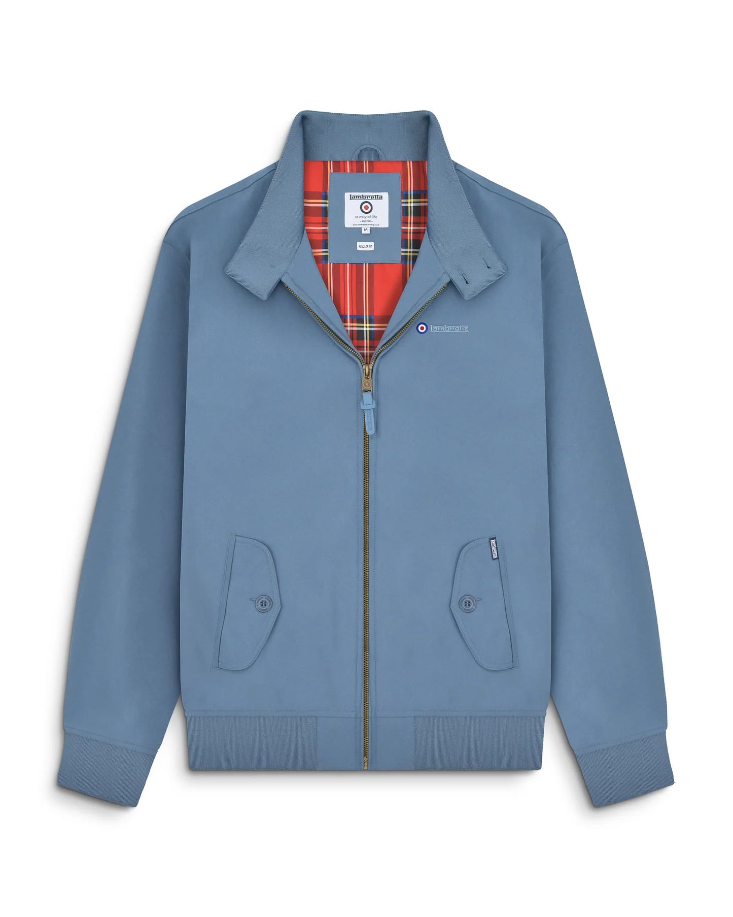 Lambretta Shower Resistant Harrington Mid Blue