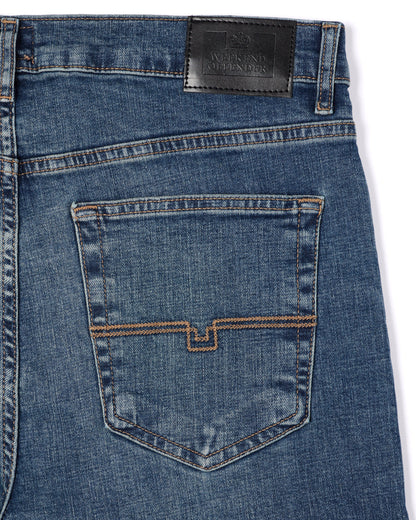 Weekend Offender Loose Fit Denim Jeans Washed Vintage