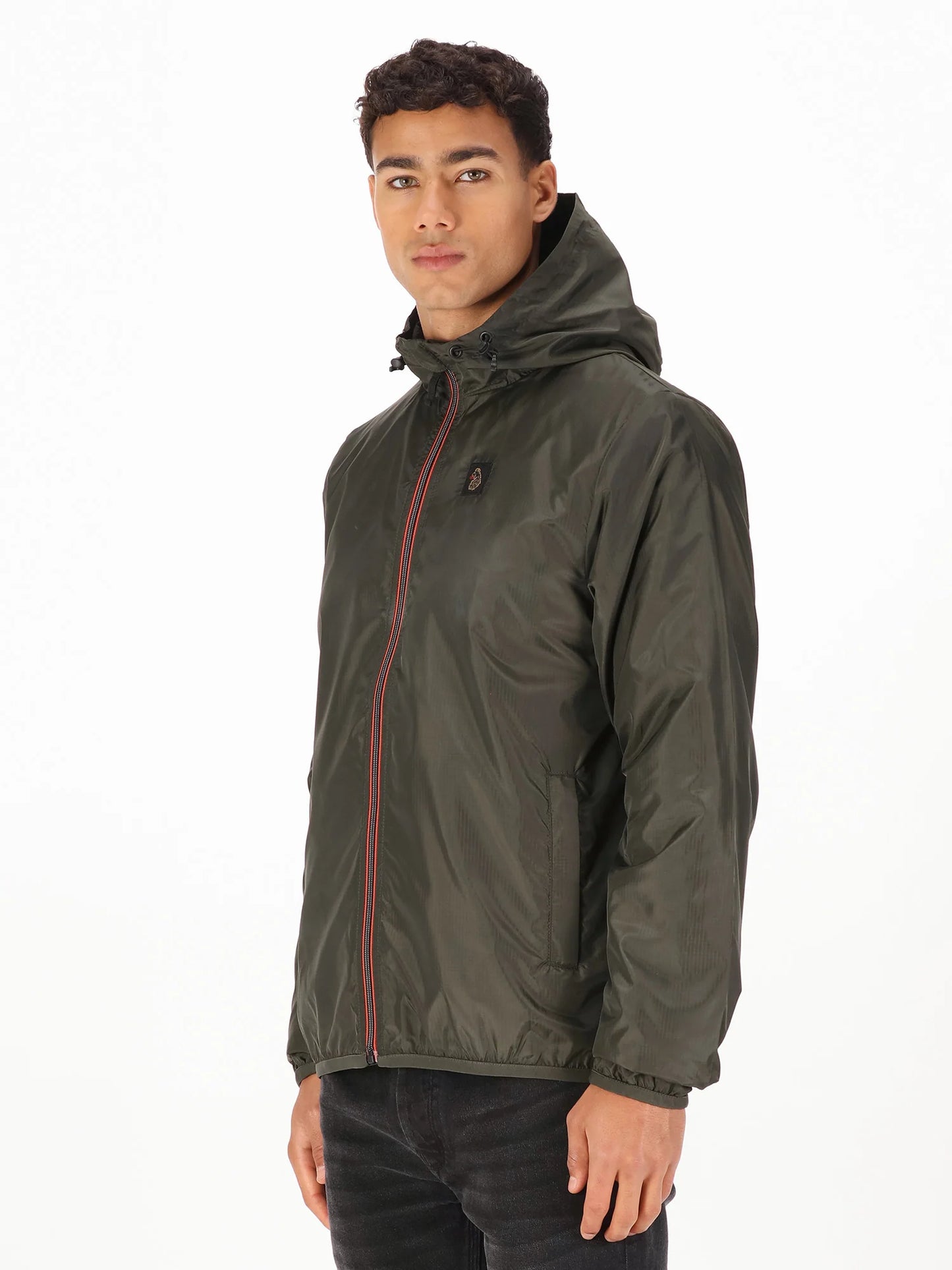 Luke 1977 Garnedd Lightweight Nylon Jacket Dark Green