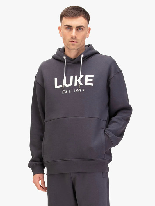 Luke 1977 Grand Hoodie Charcoal