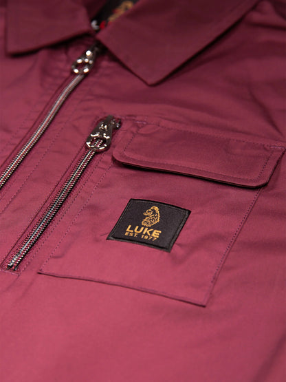 Luke 1977 Vietnam Technical Jacket Mauve Wine