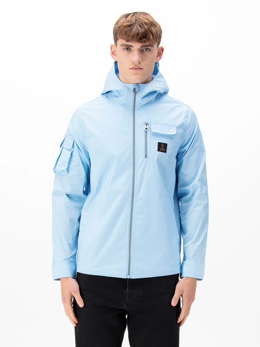 Luke 1977 Nepal Hooded Jacket Sky Blue