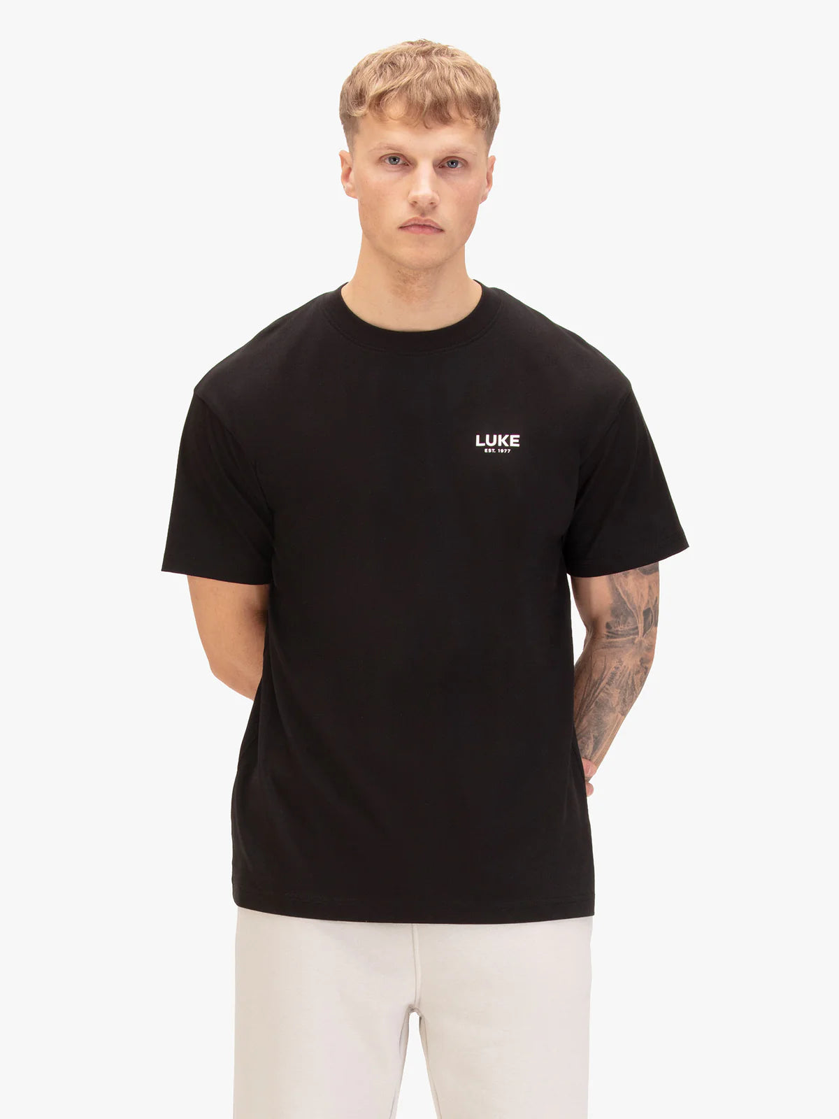 Luke 1977 Exquisite Relaxed Fit T-Shirt Black