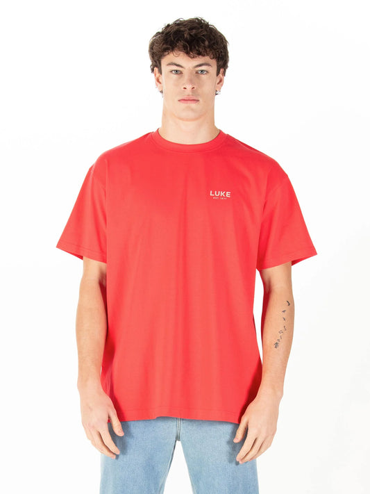 Luke 1977 Exquisite Relaxed Fit T-Shirt Grenadine