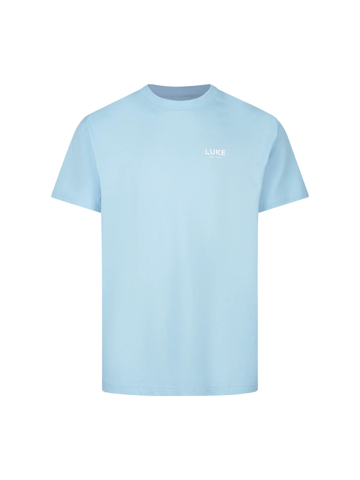 Luke 1977 Exquisite Relaxed Fit T-Shirt Sky Blue