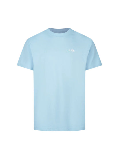 Luke 1977 Exquisite Relaxed Fit T-Shirt Sky Blue
