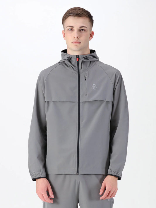 Luke 1977 Brecon Performance Zip Through Jacket Concrete