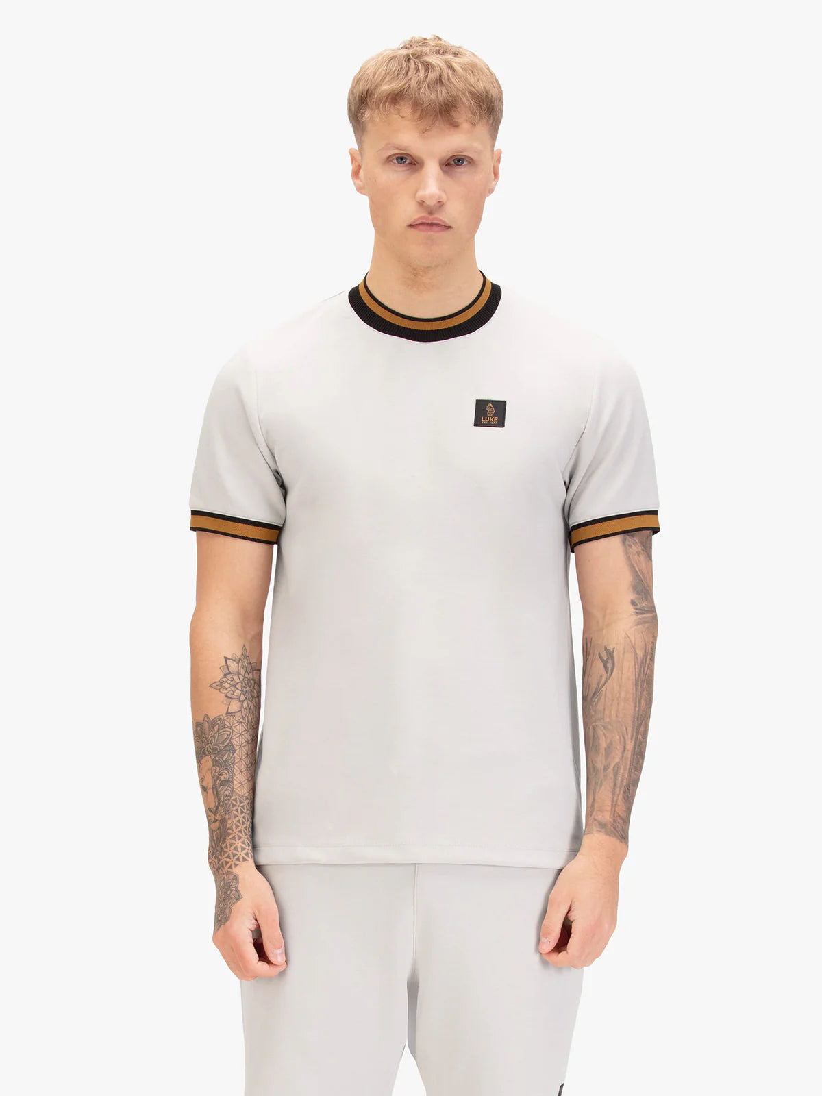Luke 1977 Coron T-Shirt Ice Grey