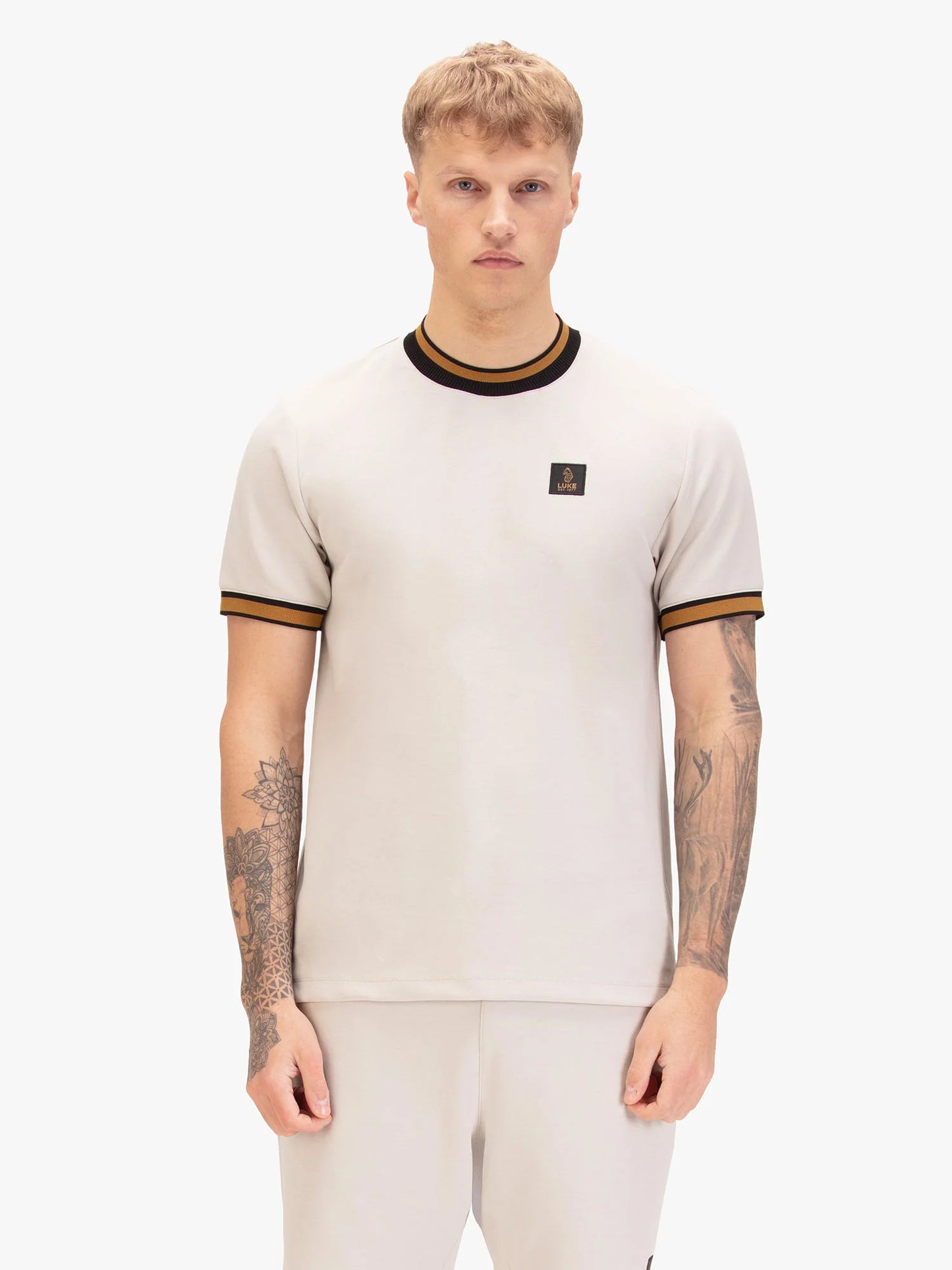 Luke 1977 Coron T-Shirt Ice Grey